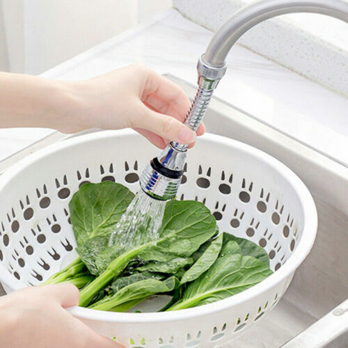 Faucet Connector Kitchen Water Tap Extension 360° Swivel Nozzle Attachment us - Bild 6 von 16