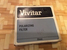 55mm Vivitar PL - Polarizing Filter