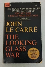 Vintage Dell 1st Ed, 1st Print.  The Looking Glass War, John Le Carre #5.3.55