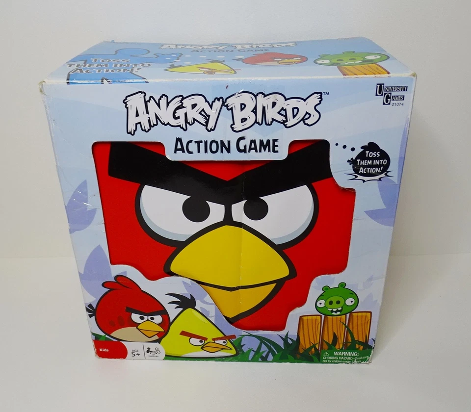 Angry Birds Acción Lanzamiento Patio Juego Impresionante Interior Exterior Divertida Actividad Foto 3 de 4