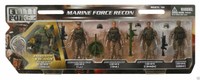 1:18 Bbi Elite Force Usmc Force Recon Assault Platoon Figure Soldiers Set 1:18 Bbi Elite Force Usmc Force Recon Assault Platoon Figure Soldiers Set
