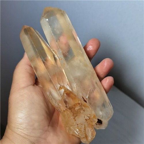 Natural white crystal pillar spirit gas quartz Obelisk pyramid healing treatment - Picture 3 of 12