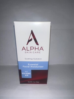 Alpha Skin Care Essential Facial Moisturizer, Hyaluronic Acid, Aloe, Vit B&E 2oz