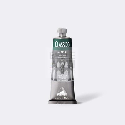 COLORE AD OLIO SERIE CLASSICO DA 60 ml. 321 VERDE FTALO