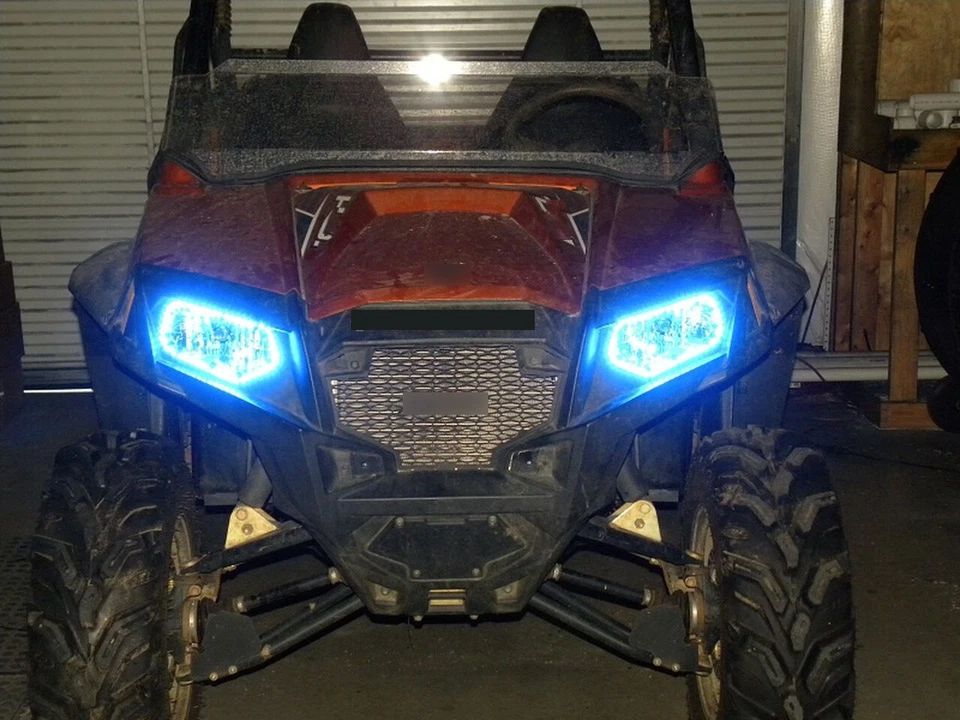 2 881 Bombillas LED Azul para Arctic Cat M5 M6 M7 M8 Z ZL ZR ZRT 370 440 550 800 900 Foto 4 de 4