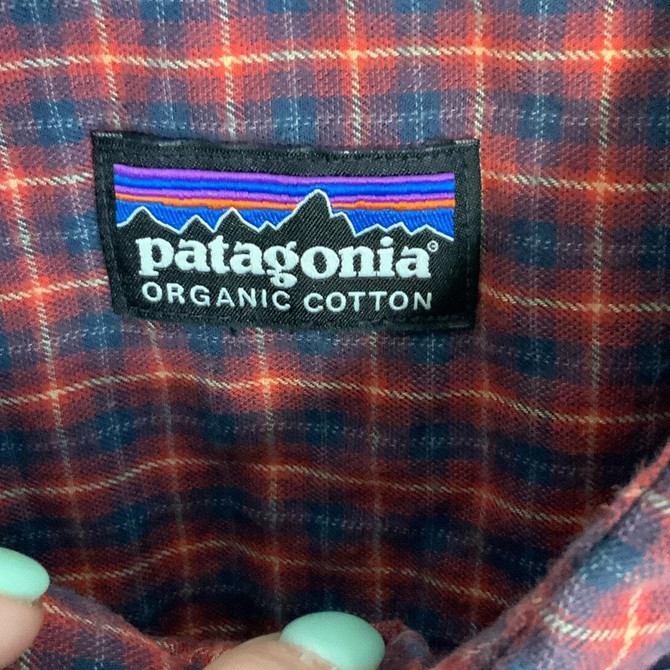 Camisa de Algodón Patagonia Manga Larga Vjosa River Pima Mediana Foto 3 de 4