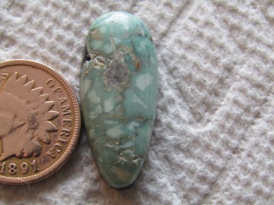 Broken Arrow Variscite Cabochon 13 carat Natural Green Cab Nevada 