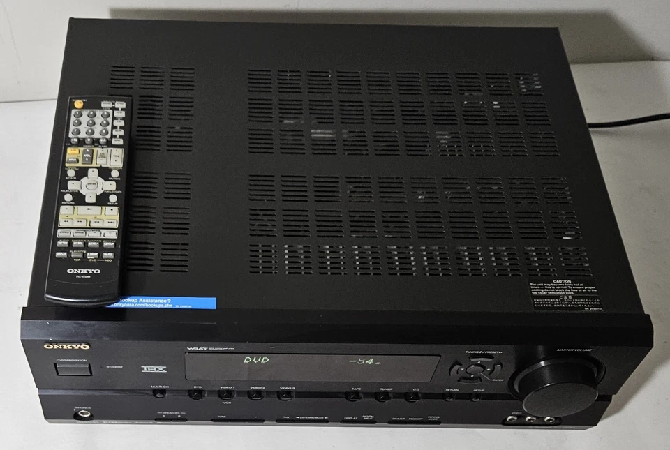 Onkyo  HT-R940 Audio Video Receiver W/ Remote Bundle - Image 3 of 4