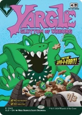 MTG Yargle, Glutton of Urborg 1542 Secret Lair Just Add Milk Second Rare
