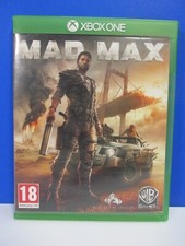 XBOX ONE MAD MAX VIDEO GAME microsoft FREE UK POST