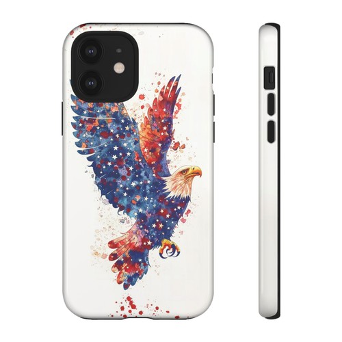 Bald Eagle USA Stars - Phone Ink Case for iPhone, Galaxy, Pixel - Picture 107 of 281