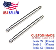 20MM 22MM 26MM Custom Spring Bar Pins for GARMIN Fenix 6S Fenix 6 Fenix 6X PRO