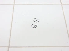 70cc 2-STROKE CIR CLIPS 10mm JOG MINERILLI YAMAHA (BUYER GETS 2 CLIPS)     