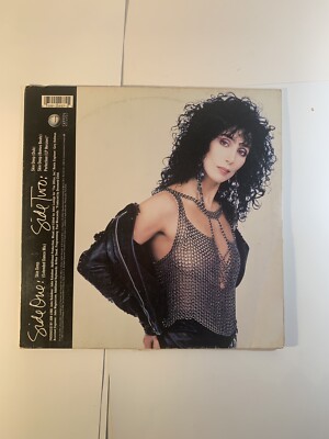 Cher Skin Deep 12  33 1/3 RPM Vinyl Record Maxi Single Geffen Records