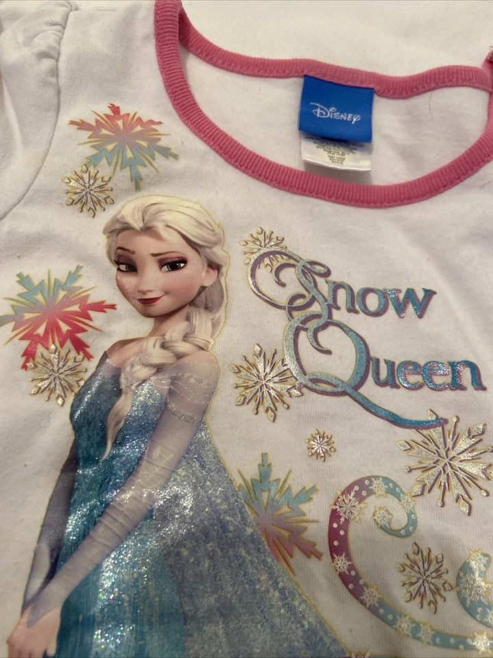 Niñas Disney Princesa Frozen Elsa Reina de las Nieves Fiesta Divertido Disfraz Vestido S Foto 3 de 4