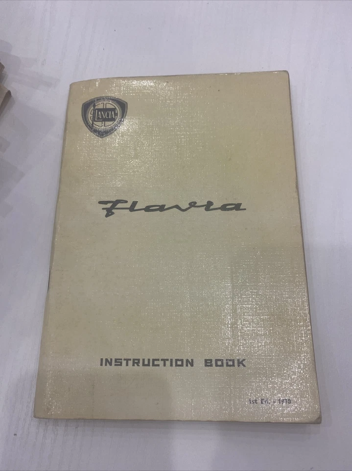 uso e manutenzione lancia Flavia - Immagine 2 di 4