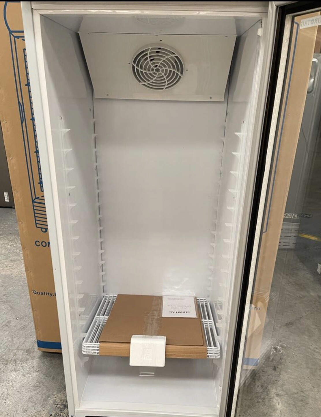 🔥 Eurotag 380lt DISPLAY GLASS DOOR FRIDGE BRAND NEW 12 Months Warranty