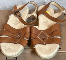 Women's SAS Tripad Comfort Sandals Brown Size 8 Leather Huarache style