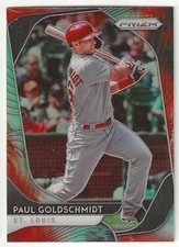 2021 Panini Prizm PAUL GOLDSCHMIDT Insert COSMIC HAZE Parallel Card CARDINALS