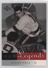 2001-02 Upper Deck Legends Glenn Hall #12 HOF 2u3