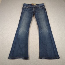 BKE Sabrina Bootcut Jeans Women's 27 Fit 30x29 Blue Denim Low Rise Stretch