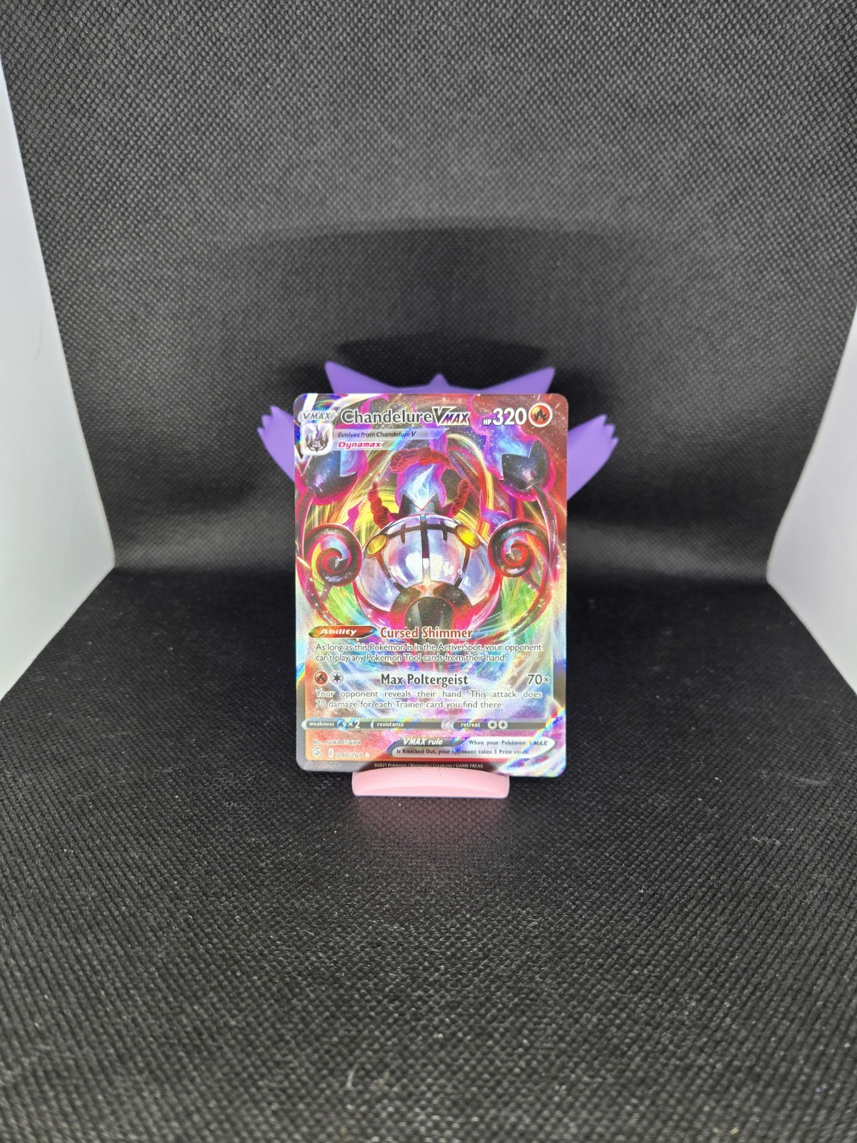 Chandelure VMAX 040/264 Ultra Rare SWSH08: Fusion Strike NM