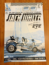 Jack White III : 09/24/26 San Francisco - ORIGINAL 24x36 Poster #226/480 MINT/NM