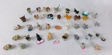 Lot of 37 Puppy / Kitty / Jungle / Pony In My Pocket Animals Flocked Dog Cats    