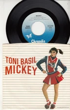 TONI BASIL - MICKEY - ORIGINAL CHRYSALIS RECORDS 45 WPS - GREAT SHAPE