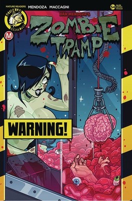 Zombie Tramp #54 Cover D Risque Dan Mendoza Action Lab Danger Zone M/NM