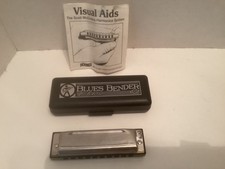 M. Hohner Blues Bender PAC Key C Harmonica W/Case