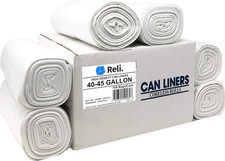 Reli. Premium 40-45 Gallon Trash Bags | 150 Count | Made in USA | Heavy Duty | B