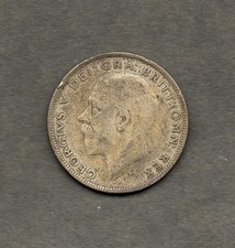 1928 Great Britain George V Silver Half Crown Perhaps Fine Condition