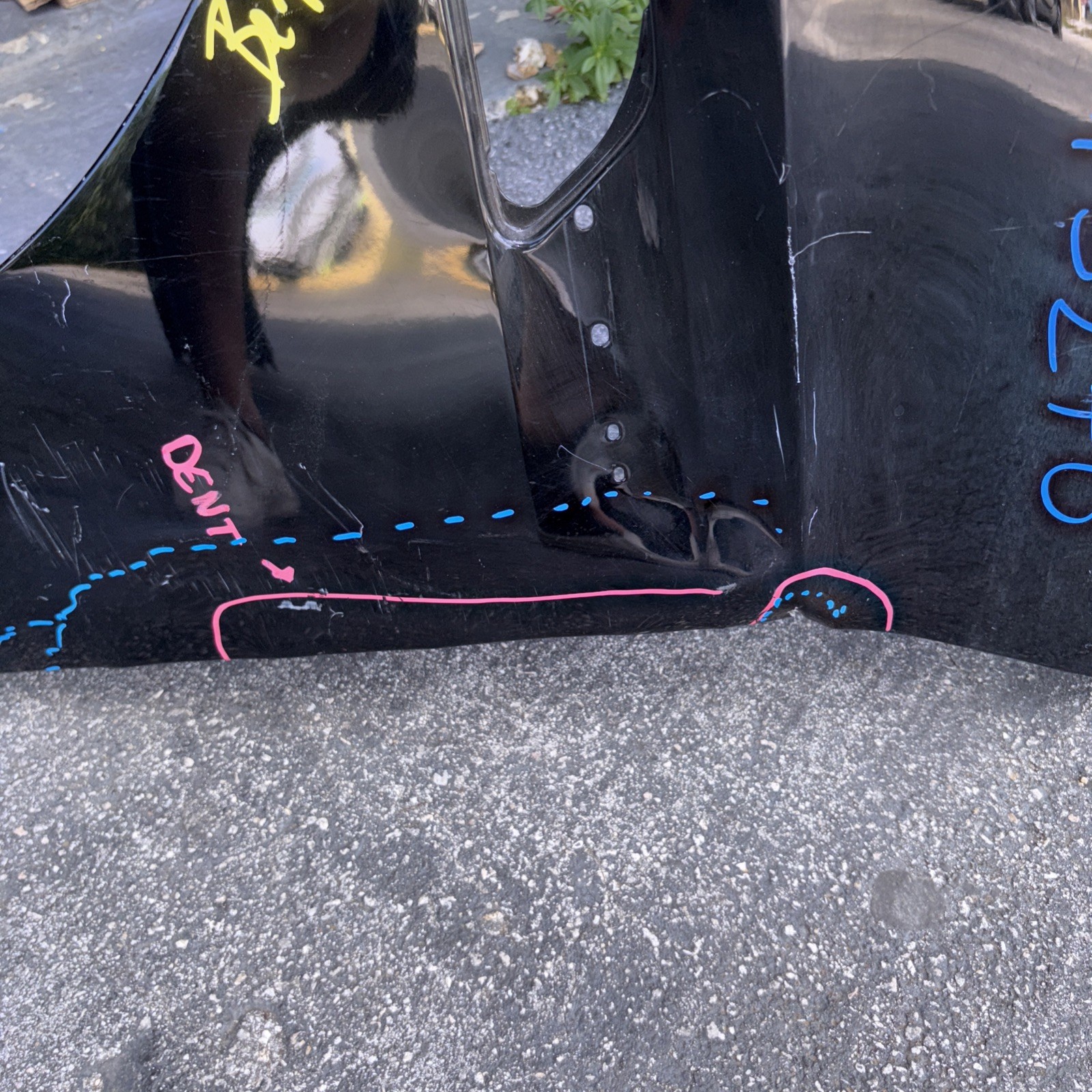 16-18 Bentley Continental GT/GTC  Driver Side Left Fender Oem Damaged  #3270