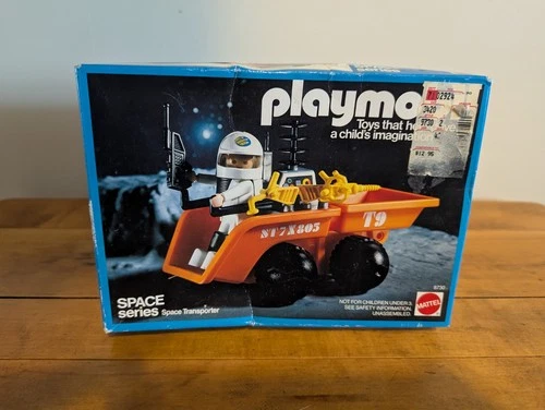 Vtg Playmobil 1984 • Space Series • Space Transporter • 9730 • NOS
