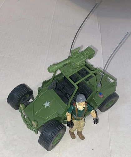 1985 Hasbro GI Joe AWE Striker-Complete + Driver Crankcase Figure-A.W.E.