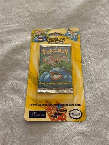 Pokemon Base Set Unlimited (1999) — Venusaur Art Blister Pack — New + Unweighed