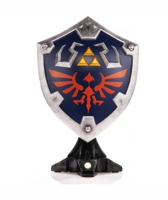Die Legende Of Zelda Breath Of The Wild Hylian Shield Statue Kollektor Edition