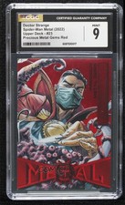 2022 Marvel Metal Universe Spider-Man PMG Red Doctor Strange CGC 9 Mint 1ef4
