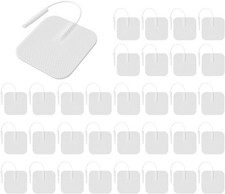 TENS Unit Replacement Pads 40PCS Value Pack, Reusable Latex-Free Ele...