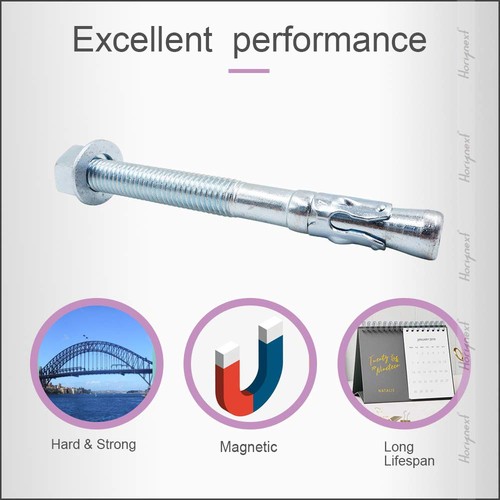 3 4 X 7 Wedge Anchor For And Concrete Only Plated Carbon Steel 3-4-x-7-wedge-anchor-for-and-concrete-only-plated-carbon-steel