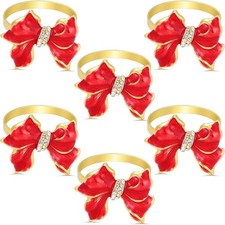 Thanksgiving and Home Kitchen, Party, Banquet, Christmas, Holiday Metal Red