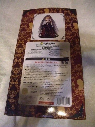 Pullip Doll Figura Elisabeth Gothic Horror Vampire P-007 Groove 2010 Abierto - Imagen 13 de 24