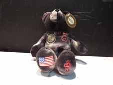 E9323 - MAINE State Quarter Coin Bear - 23rd State. Plush 8" Timeless Toys 2003
