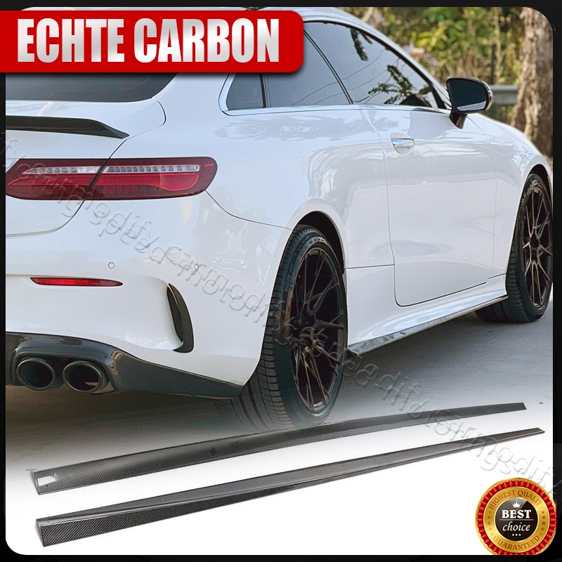 Carbon Schweller Seitenschweller Side Skirts Ansatz Für Benz C238 A238 E300 E63