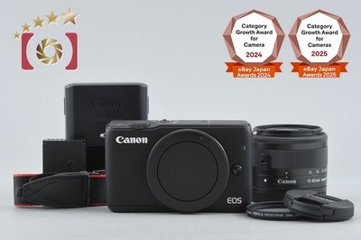 Canon EOS M10 Black 18.0 MP Digital Mirrorless Camera 15-45 Lens