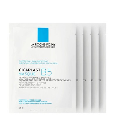 La Roche-Posay Cicaplast B5 Reparierende Gesichtsmaske Feuchtigkeitsspendend 5 Masken