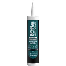 10.1 oz White Acrylic Latex Caulk Multi-Purpose Sealant Paintable