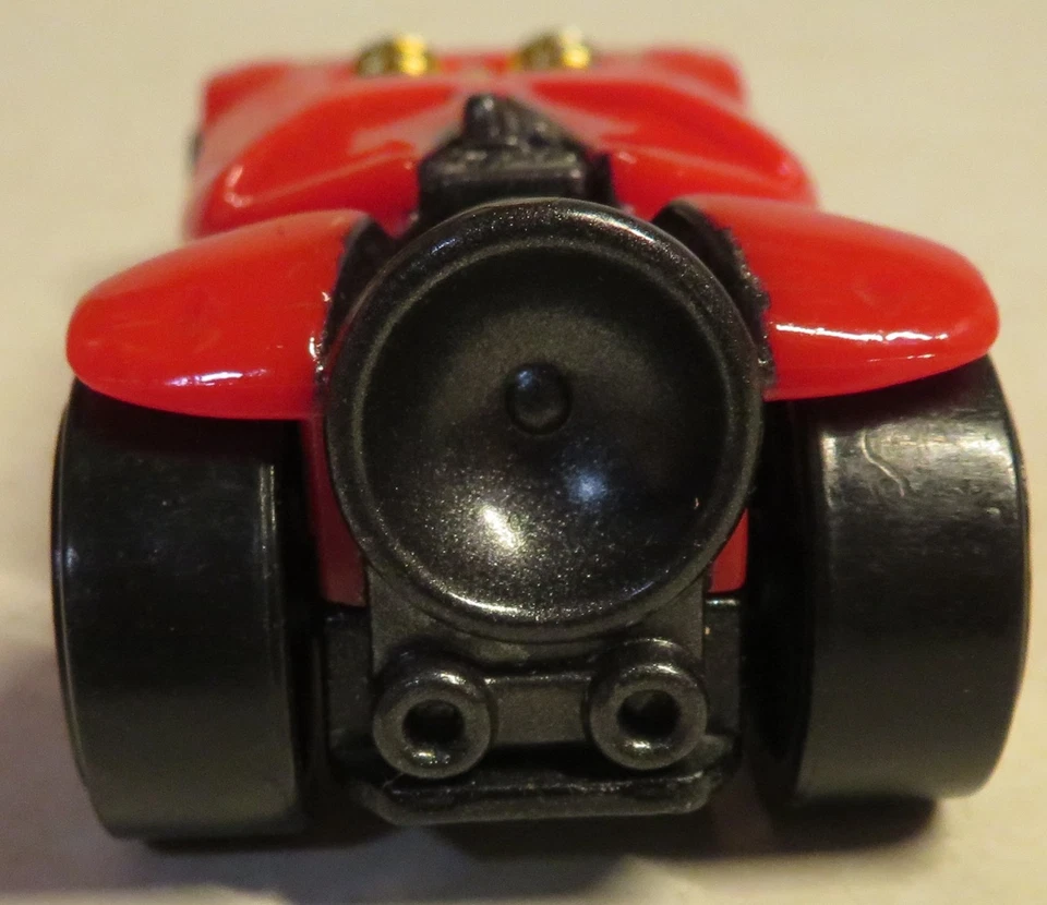 McDonald's Hot Wheels Rocketfire Rojo Coche de Carreras Happy Meal Juguete 2009 #2 Usado Suelto Foto 4 de 4
