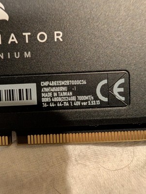 Corsair Dominator Titanium DDR5 48GB (2x24GB) 7000MHz